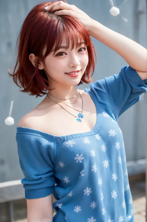 (top quality、8k、32K、masterpiece)、(realistic)、(realistic:1.2)、(high resolution)、very detailed、 very cute face and eyes、1 、round face、tight waist、Delicate Body、(close、top quality、attention to detail、rich skin details)、(top quality、8k、Oil:1.2)、(realistic、real...