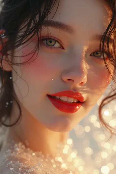 beauties，Redlip，Smile