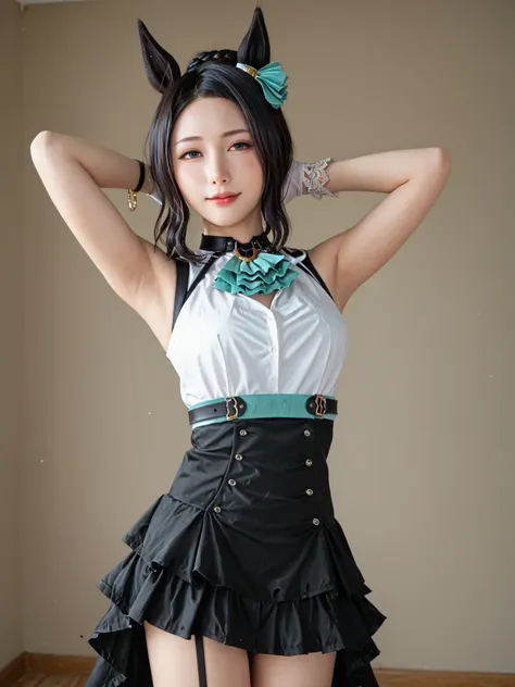sleeveless,((Show me your armpits,chestの谷間)),(Very awa,masterpiece,best quality,2024,Newest,high resolution,非常にhigh resolution:1)
4k Picture, (realistic),digital SLR,Picture, professional Picturegraphy,gentle expression,captivates the audience, SEXUALLY IN...