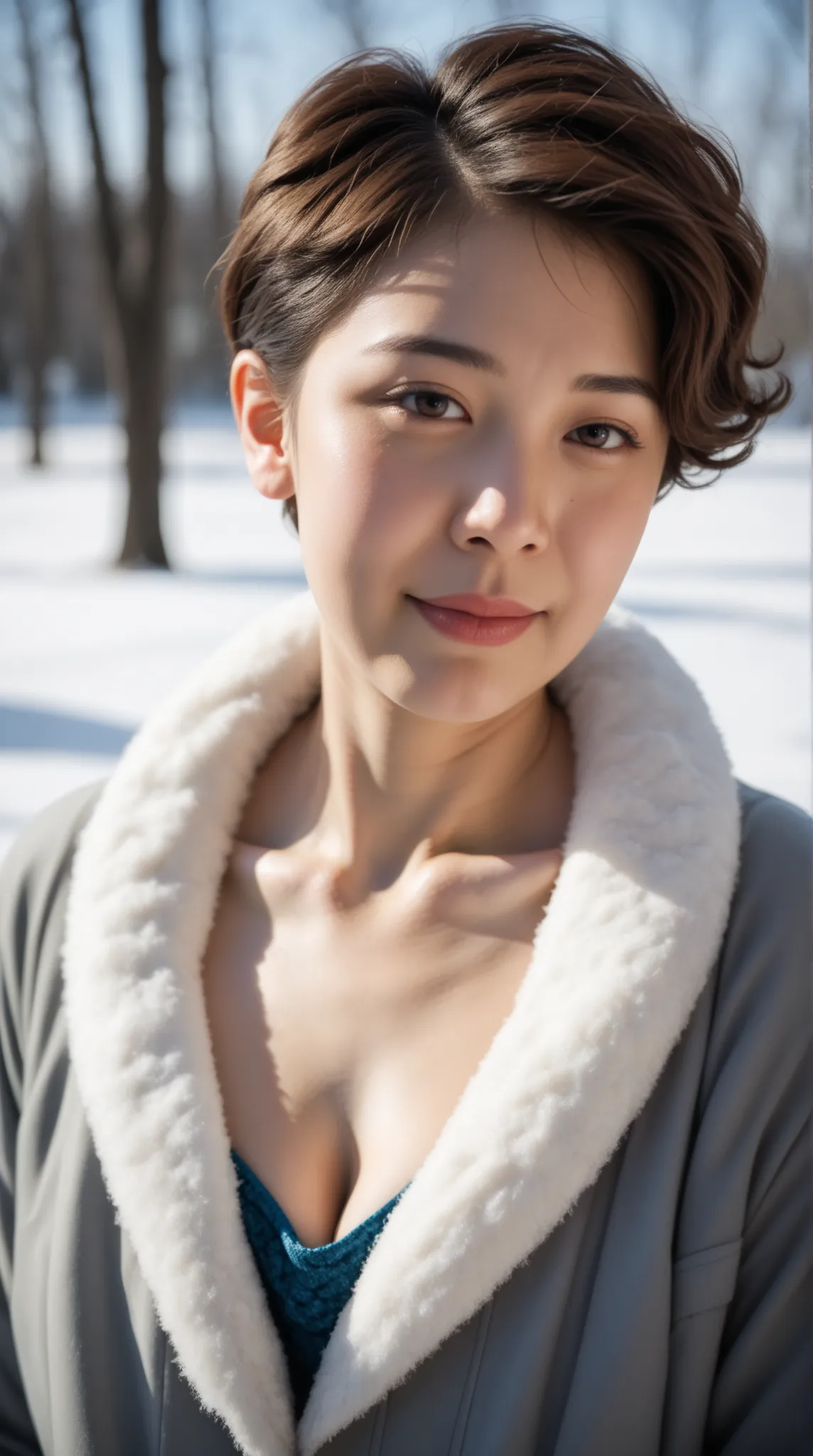 Japanese Mature Woman U SDXL Realistic 43