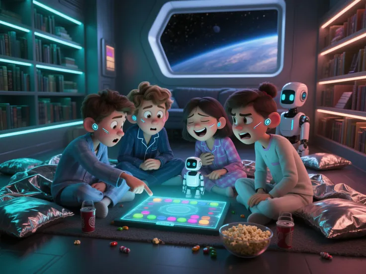 Sleepover on Station 9