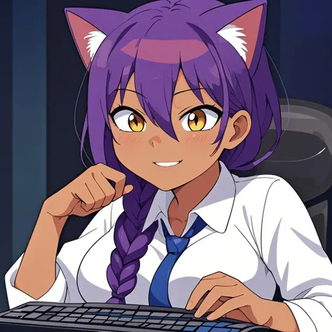 Jahy Sama working officer