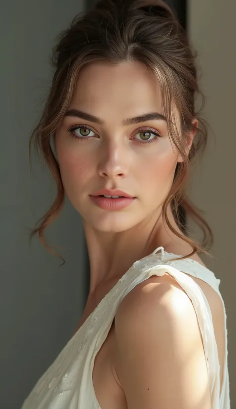 A woman 