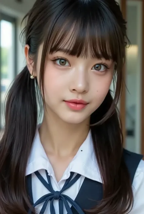 {{focuses on the face: 1.8},{{focus on the eyes: 1.8}},{{focus on clear eyes :1.6}},{{{top quality: 1.8}}}, {top quality: 1.8}, {bang:1.8}},,{natural makeup: 1.8},{{Clear Eyes: 1.8}, {Beautiful Fingertips:nail polish:1.8}, {professional lighting)}},{High A...