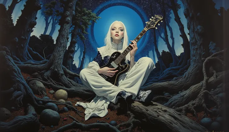 (( Bartolomé Murillo)) ((Cyberpunk's)), unique , In the woods starry sky, halo, , , ,sexy, , Blonde Long, ((Bartolomé Esteban Murillo style)), darkness,SF, ((top quality, masterpiece)), (More Rights , 高details), 8,000,Canvas Oil Painting
Her porcela...