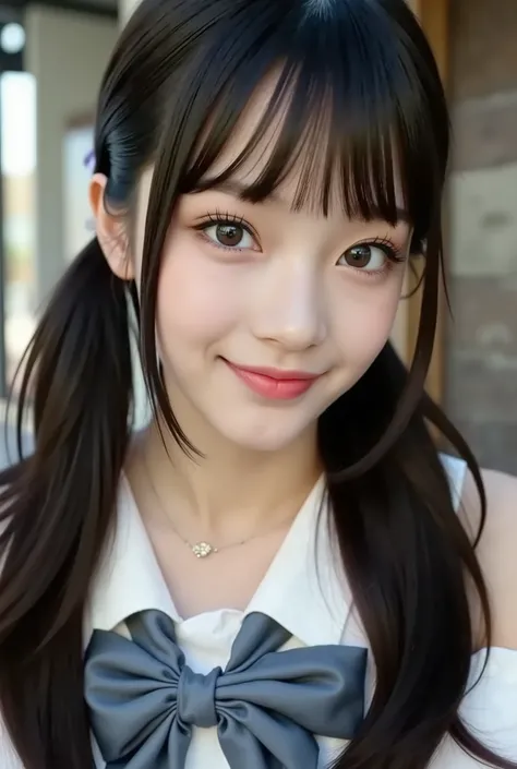 {{focus on the eyes:1.8}},{High selection accuracy},{{{{chestの上の顔の写真}}}},{{one high school girl :smile Yan:chest:Nipples}}、{smile:big double eyelids:mascara: teardrop bag:long eyelashes:1.8}}、{{透けて見える白いタンクトップ-Nipples:1.8}},{STRAIGHT HAIR::Princess Cut:pony...