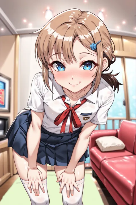 a high-quality digital drawing, clean and sharp details, anatomically correct, ((vibrant colors)), 1girl, ((cinematic lighting)), (masterpiece), (8k quality), (top rated on pixiv), (cutiepie), sfw, (moe), (closed mouth),

break,
((short round face)), ((lar...