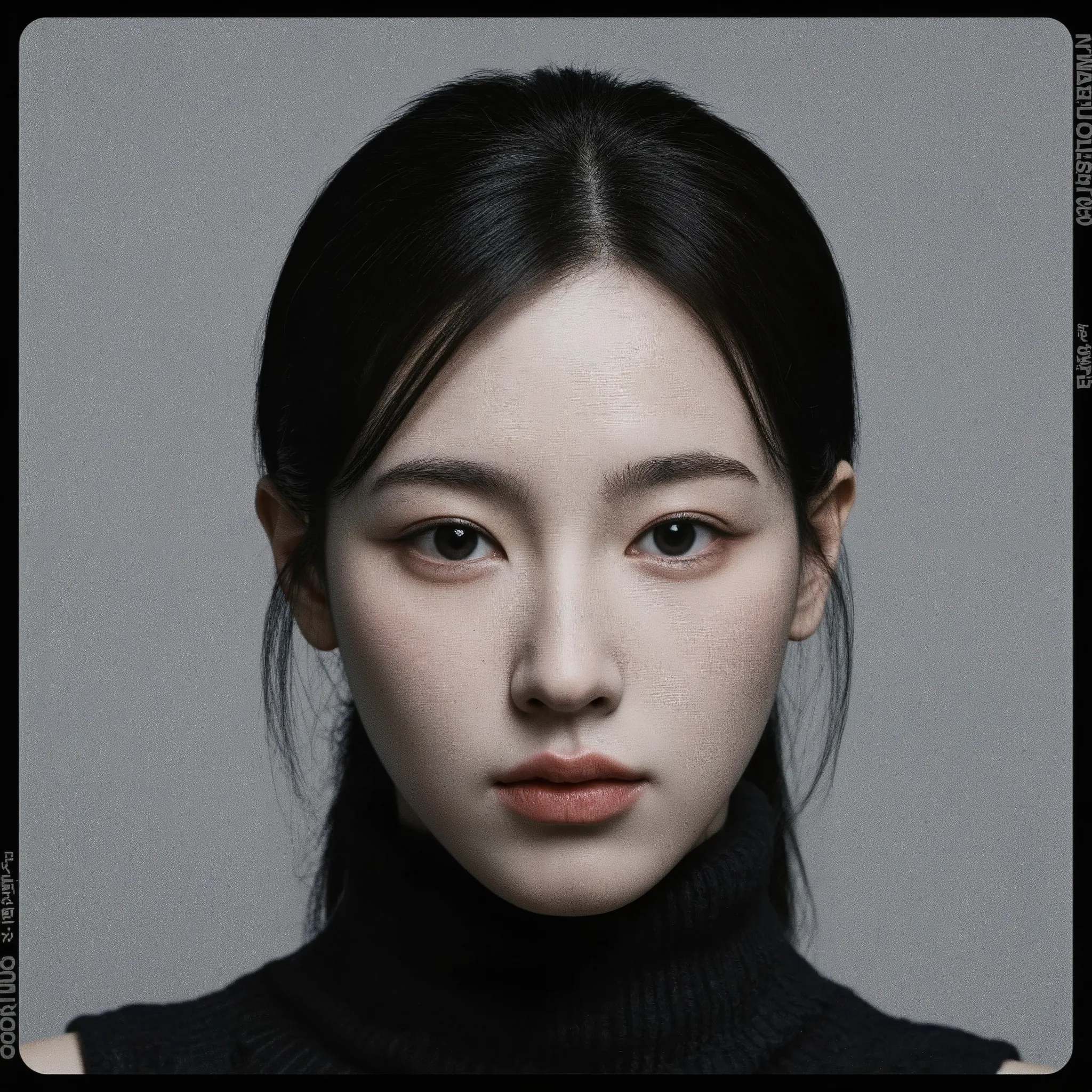 Ultra high quality, best image quality, Photograph, close-up of face, lighting, serious face