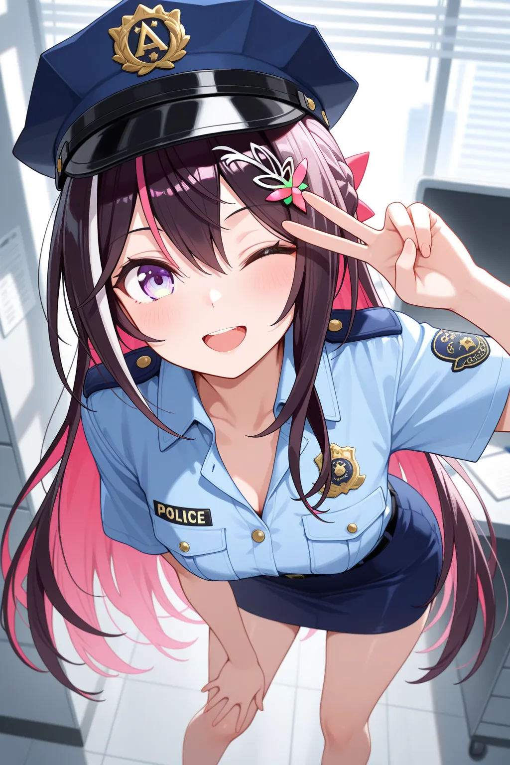 悪い人は捕まえちゃうんだから！
