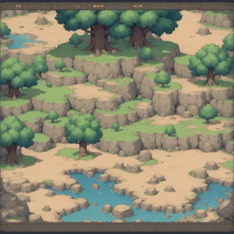 Illustration by marginal, traditional media,Retro video game style, pixelated, RPG, pastel colors, 8-bit characters, blocky shapes, sharp dark outlines, detailed shading, classic gaming vibe, nostalgic atmosphere, classic arcade games. Masterpiece:1.2, ult...