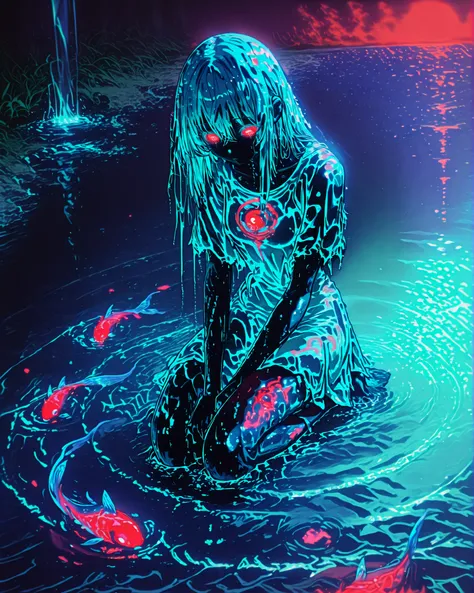 In the foggy edge of a river deep in Brazil's cerrado, a ghost-story girl with wet hair and muddy feet kneels by the water. Behind her, the vague shape of the Caboclo D’Água—a half-man, half-beast river guardian—emerges from the mist. Strange ripples and g...