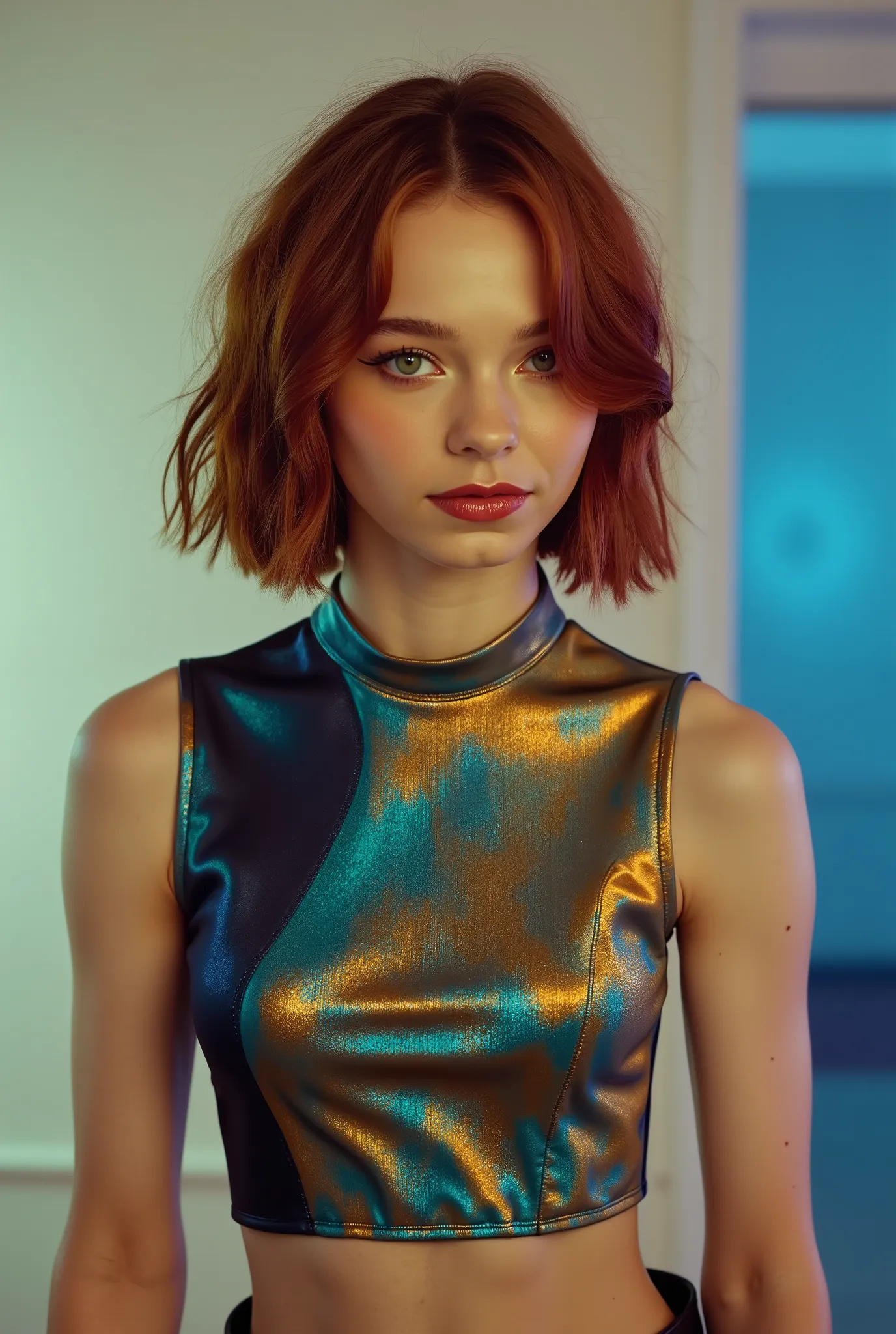 Emma Myers wearing Cropped
