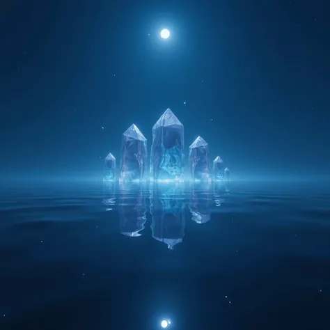 Crystal Mirror Lake_sdxl