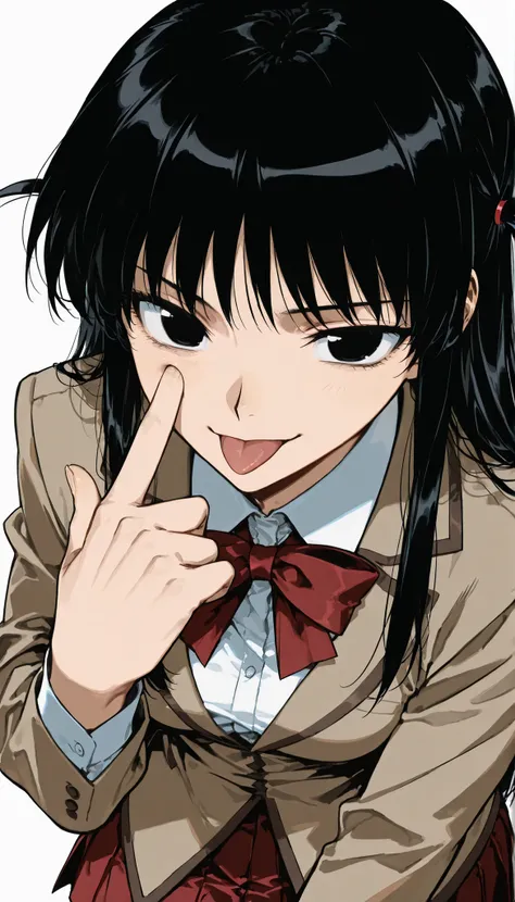 { score_9, score_8_up, score_7_up, } { Color manga quality, screentone shading} { masterpiece, high quality, best quality, highres}
BREAK
{ School_Rumble_Artstyle_LoRA : hentai_Artstyle_Lora : NSFW ,  } 
BREAK
{ 1girl, solo, tenma tsukamoto, long hair, ban...