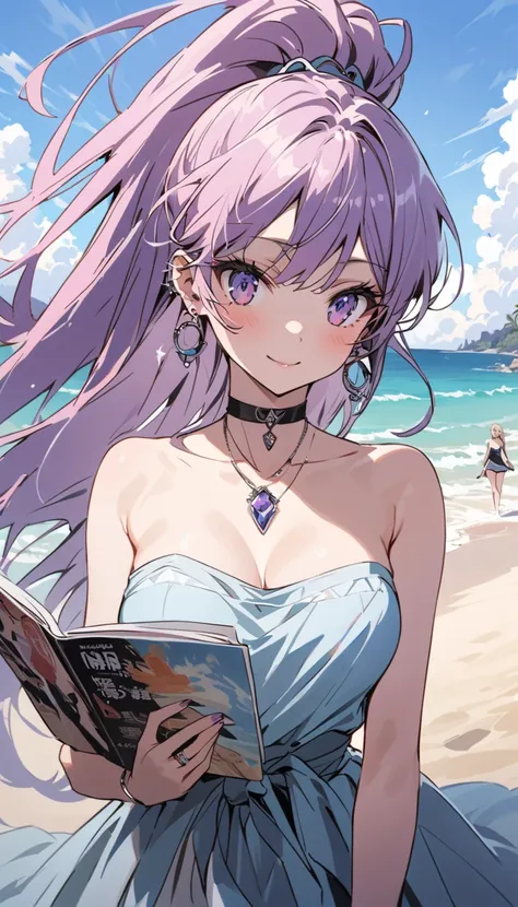 masterpiece, top quality, Full Body, one girl, Bang, black choker, blush, bracelet to enter the ocean, chest, choker, clothes  Surrounding Area  waist, collarbone, cowboy shot, ear Earrings, Eyebrows visible through hair, Gradation Hair, Glynn, , gem, Kogal, long hair, reveal 1 showviewer, Earrings, Red Eyes, ring, , smile, Alone, street, null, cherry blossoms, petal,shape, (magazine:1.3), (cover-style:1.3), fashion hidden in the sandable, Woman, vibrant, Temporarily Suspended, front in the sky, colorful, dynamic, Background, element, Confidence, performance, holding,  statement , accessories, Majestic, Swirl,  Surrounding Area , touch, scene, article, cover, , gets attention, 【title, stylish, font, charming, Heading, big, Impressive, modern, tendency, intensively, fashion hidden in the sand,((masterpiece)), top quality, Ridiculous, very detailed, holographic, cowboy shot, dynamicなTemporarily Suspended, The golden ratio, very cute girl, mature girl, so pretty,  super beautiful asian girls with super beautiful purple eyes, so pretty hair, Beautiful skin, high ponytail, 素敵でsexyなボディ, Slim and delicate body, perfect body, cute panties, fox headset, Let's take pictures with a cute alien spaceship,Naked,big boobs,sexy
