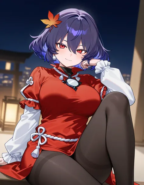   Ai Yasaka　black tights