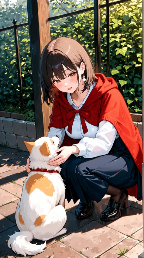 womanhood, dog, cat, Heartwarming,