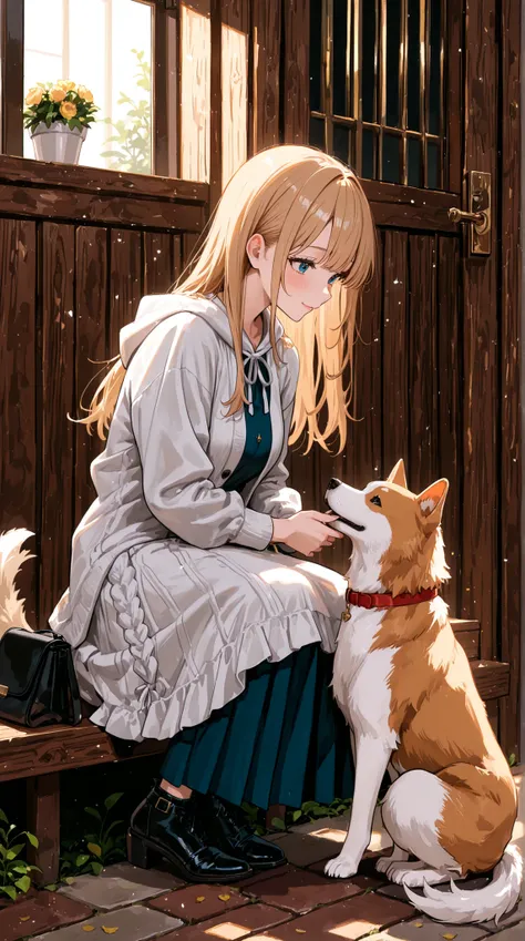 womanhood, dog, cat, Heartwarming,