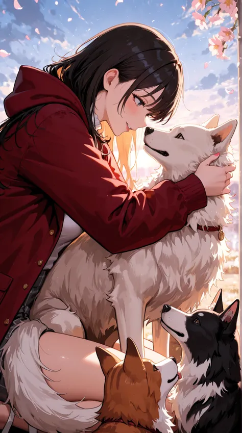 womanhood, Dogs and cats, Heartwarming,