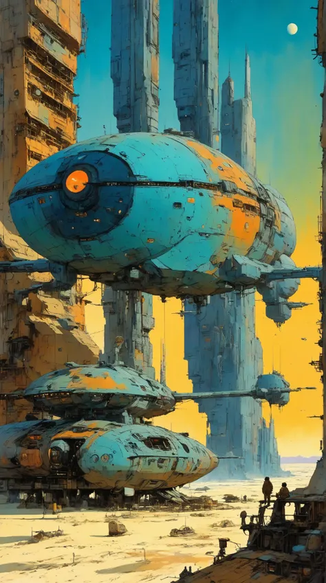 Scot-SciFi Art Fusion - Katsuhiro Otomo & Moebius v1.0