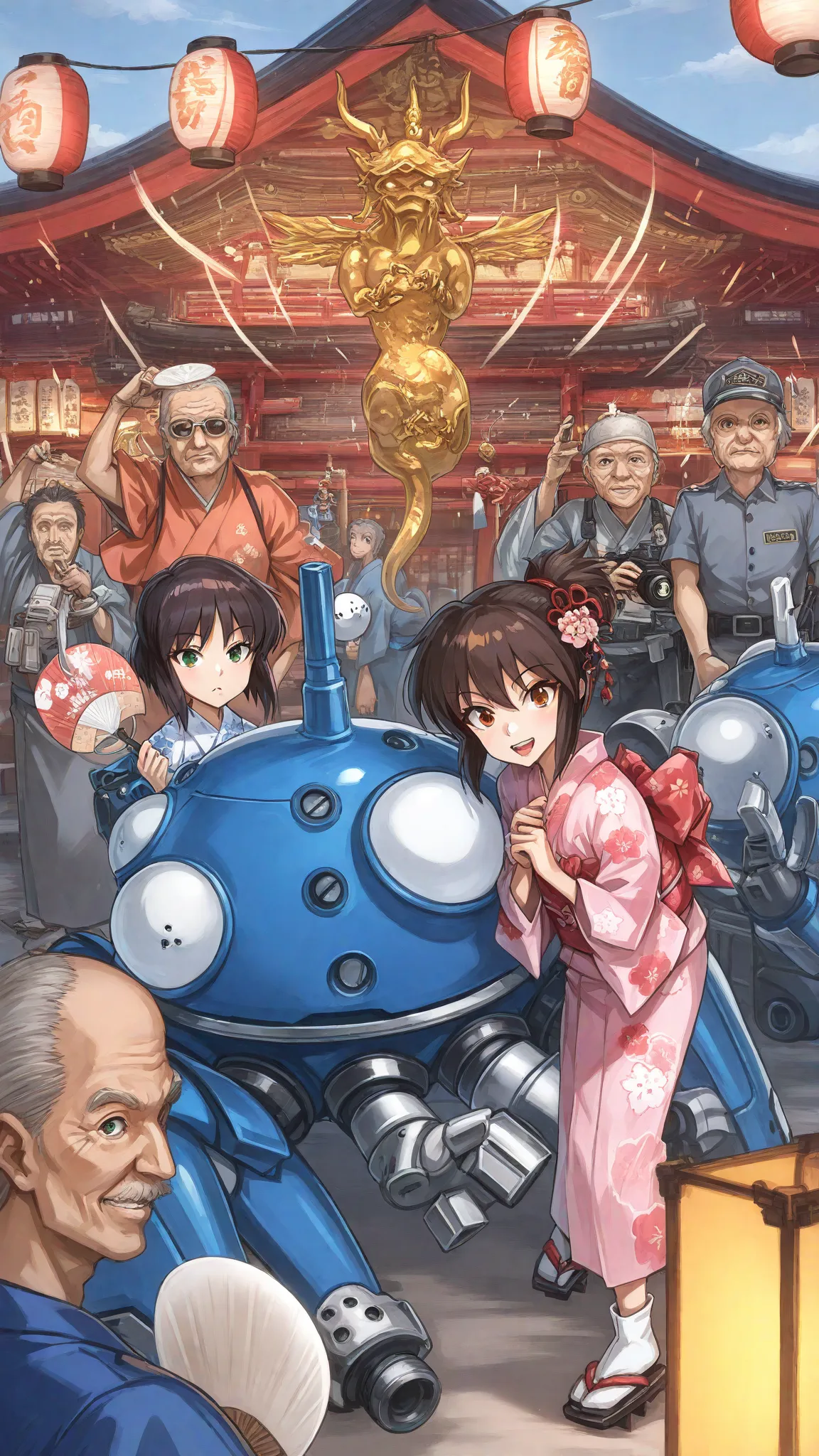 Tachikomaと夏の記念日