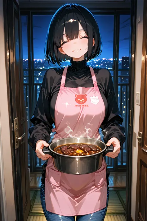 A visit late at night (深夜のおすそ分け)