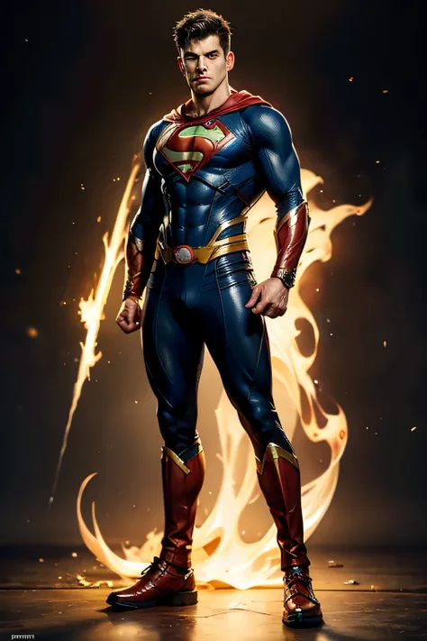 superhero、 male、Full Body