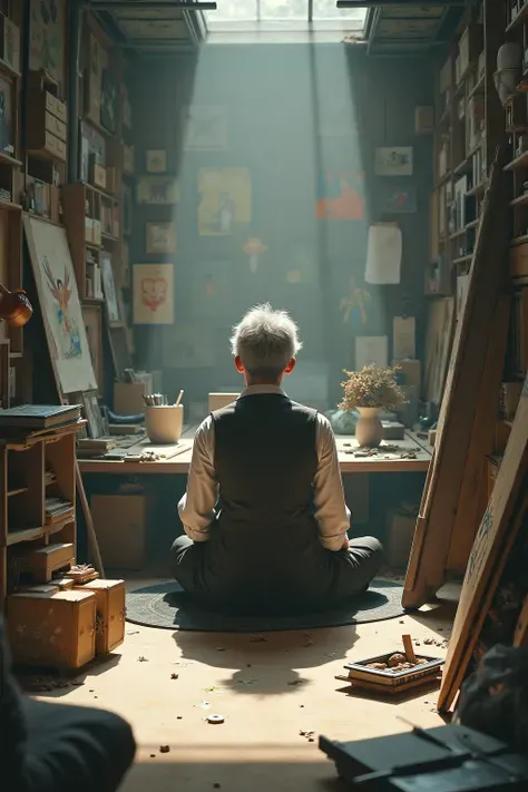 to generate a few pictures of Amano's work，Request a documentary style