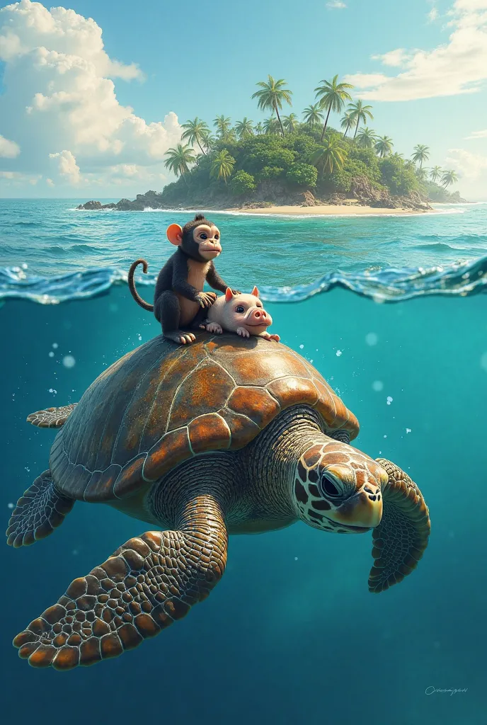 沉浸在海洋梦境🐢
