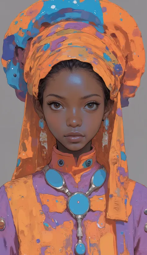 picture of a woman wearing a colorful head scarf and scarf, African woman, Loss or draw | Afrofuturism , African queen, black African princess, Beautiful Art work, Afrofuturistic, Afrofuturism , Beautiful Art , Afrofuturist, blackgirl, Black Art, ...