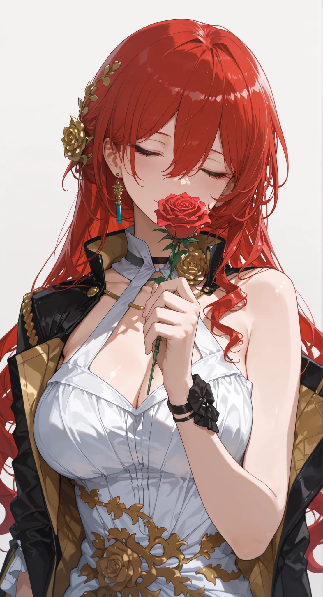 masterpiece, best quality, amazing quality, newest, absurdres, highres, high resolution, intricate details, ultra detailed, perfect details, very aesthetic, perfect body, (1girl:1.4), solo girl, female focus, mature female, mommy, himeko\(honkai star rail\...