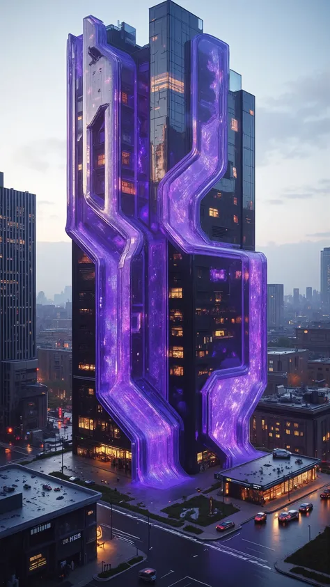 A skyscraper in modern-day New York City is made entirely out of a translucent quartz crystal. It is 200 feet tall and is hollowed out to make the structure in just one piece. Found far inside the earth, this quartz crystal point is an amethyst variety and...