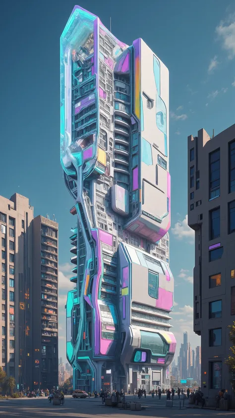 A 350-foot tall skyscraper, the frame made entirely out of a clear translucent quartz crystal. The outside frame is hollowed out to make the structure in just one piece. Found far inside the earth, this quartz crystal point is generic, i.e., crystal clear....