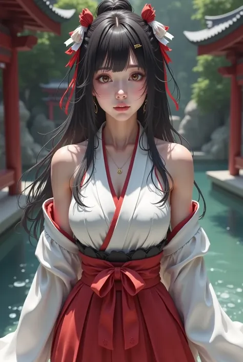 見上げる女 FLUX v1.0