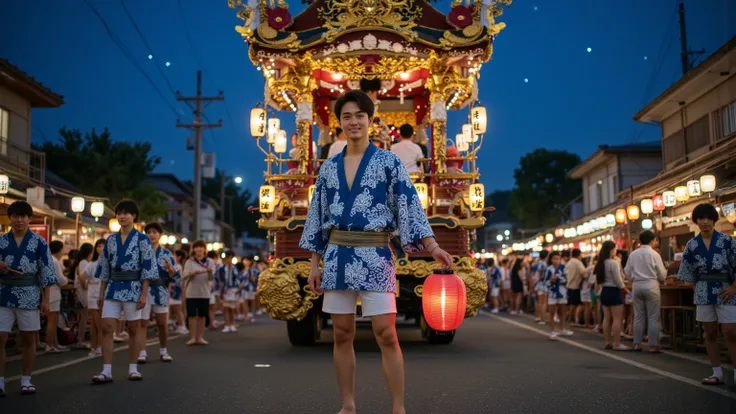 Man enjoying a Japanese summer festival v1.2