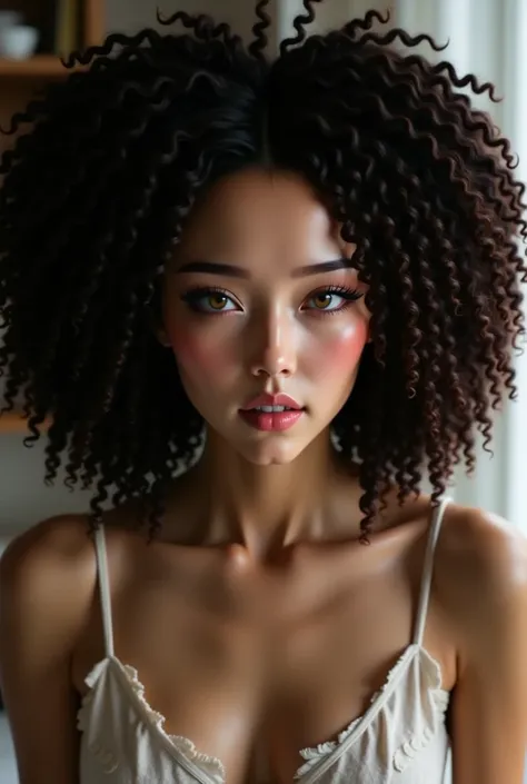 ウェーブヘアの女 FLUX v1.0