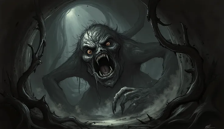 Extreme terror.