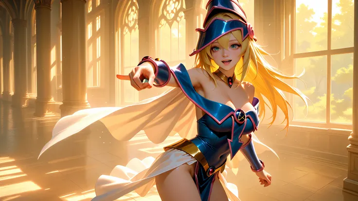  black magician girl、 sexy、 more details、 realistic 、 Top Masterpieces、 Fantasy Backgrounds、 right after the battle starts. Magia de corazón neón. Fondo mágico. Fondo llamativo mágico. Fondo de fantasía 