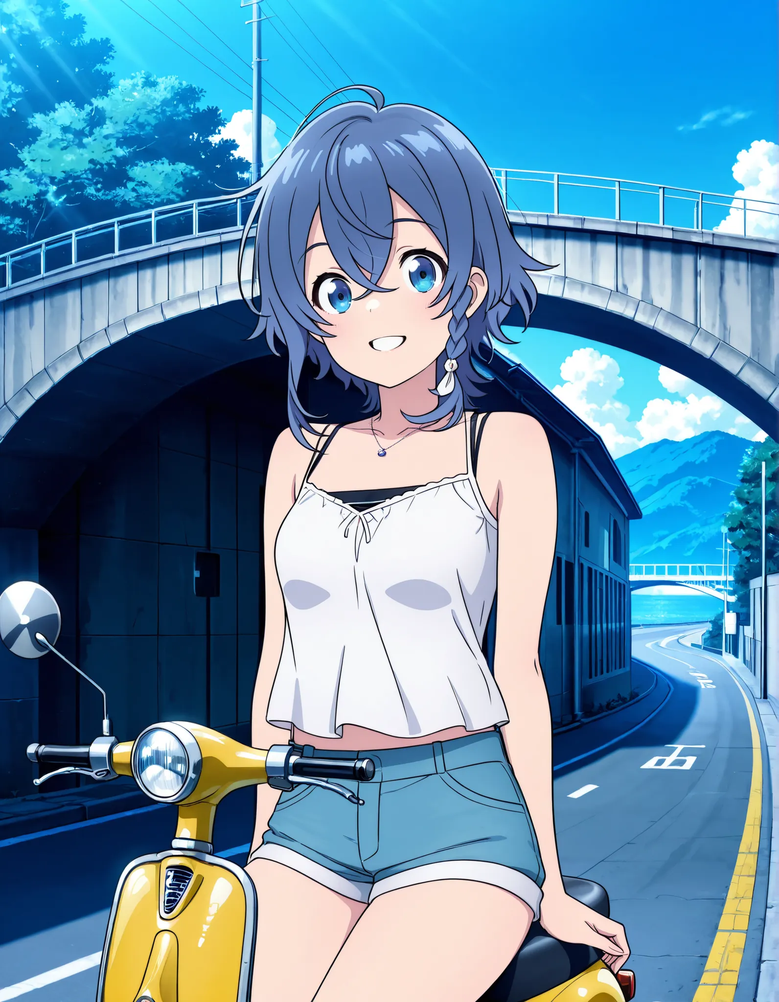 best quality, high quality,amazing quality,highres, absurdres, newest,anime screencap,anime coloring,highly detailed illustrations,perfect eyes,detail1eye,well-defined fingers,anime style,perfect anatomy, perfect fingers,5 fingers, 

BREAK 1girl,soro,misak...