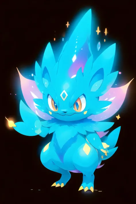 Ideal health hero character, glowing with aura, confident expression, radiant and vibrant background, highly evolved formall white background, dull colors, early stage evolution, full body, little monster, 1024x1024 or portrait 512x768, highly detailed
