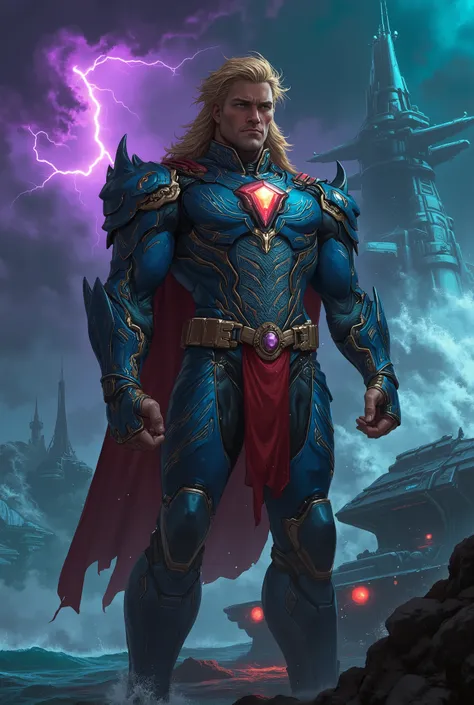 (8k, best quality, masterpiece, ultra-detailed, photorealistic, intricate details), epic character portrait of a majestic sea overlord. A powerfully built, tall middle-aged man with a god-like presence. He has a handsome, weathered, aristocratic face with ...