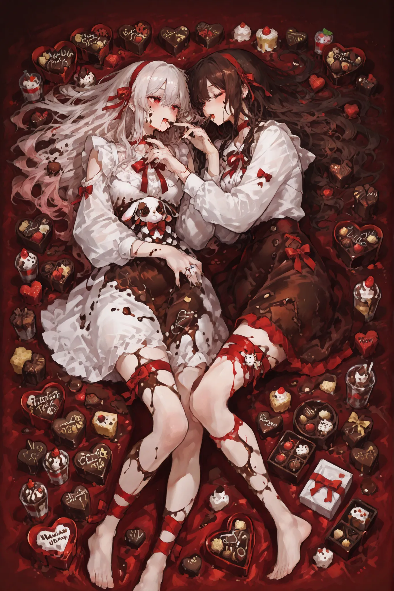Chocolate Day,Sweet and Poisonous Characters Who Fall in One Bite,Full of adult charm、