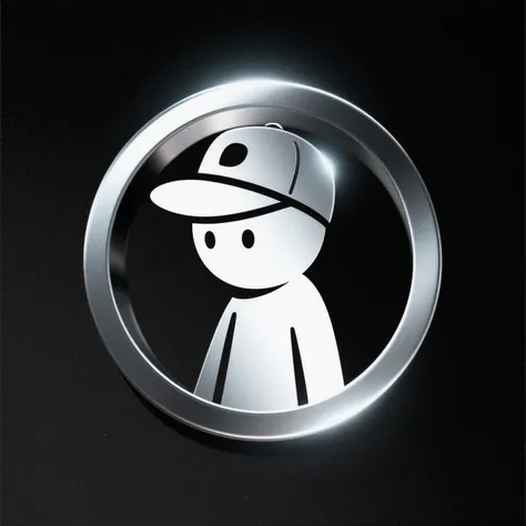 A Hip-Hop Graffiti Stickman Icon #1 - SMÖNIX