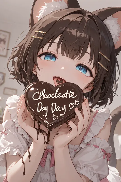「Cocoa Trap」。Chocolate Day。Let's draw characters that are easy to understand、Let's draw sweet and poisonous characters。