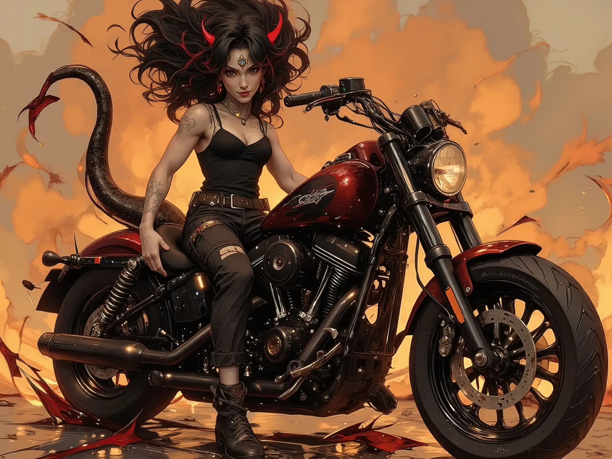 Name: Ash Smith
Age: 23
Species: Not quite human (formerly human, now with supernatural traits)
Alignment: Chaotic Good
Occupation: Wanderer, chaos agent, part-time musician, occasional bartender, and “trouble solver”

Overview
Ash is a force of nature, a ...