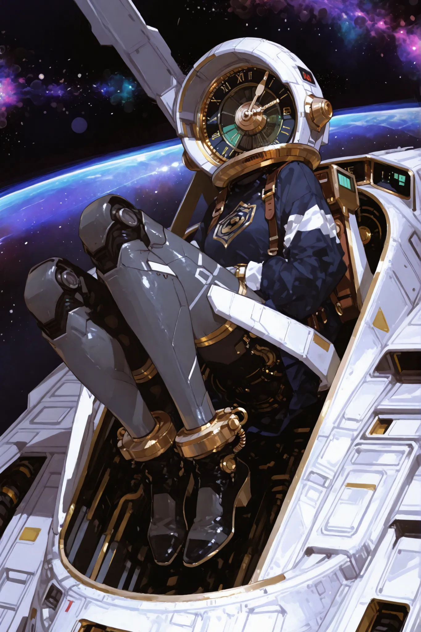 time machine、Distorted space-time、Vehicle type、空間に時計Effects