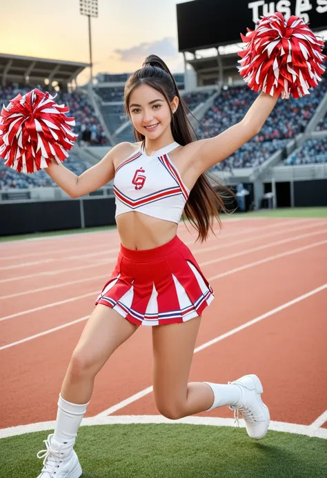 La CQ cheerleader uniform 1