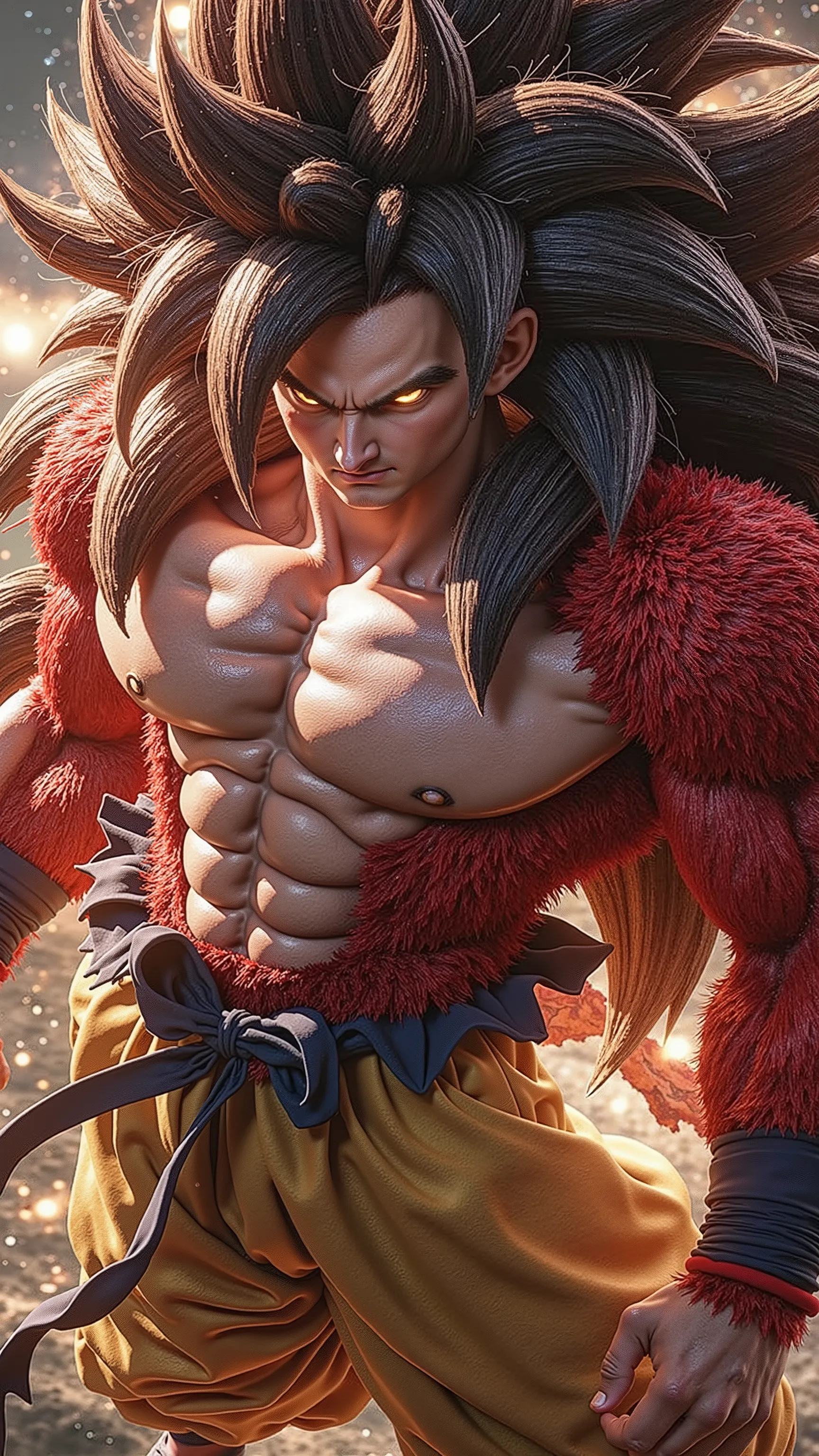 Goku, Saiyan 4, Ultra HD, 8k 