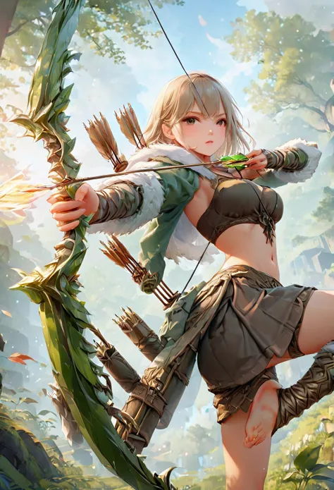 Yu-Gi-Oh! - Amazoness Archer (アマゾネスの射手)　遊戯王　Determined Hunter 🏹