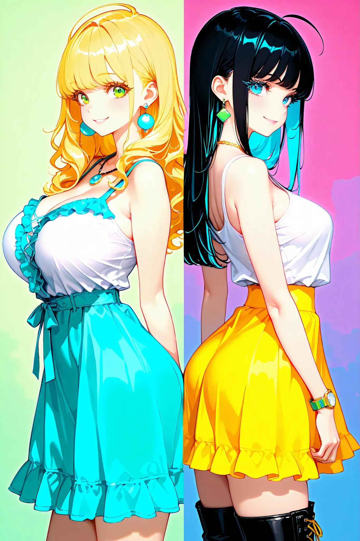 Riko and Arisa